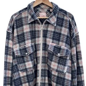 VINTAGE PEPE JEANS LONDON MEN’S LINED ZIPPERED SHIRT JACKET 100% COTTON, SIZE L